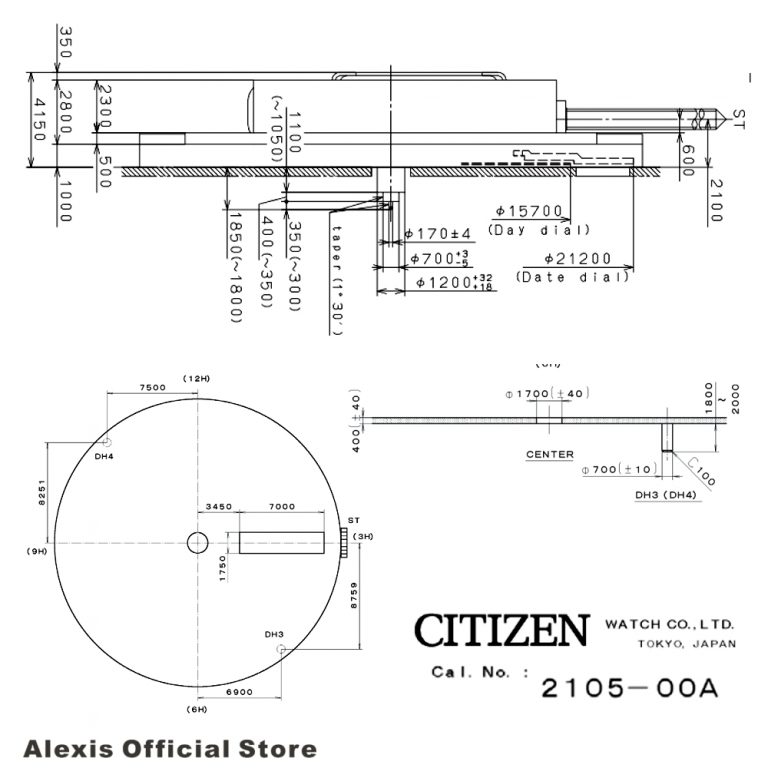 Miyota 2105 Movimento Da Polso Al Quarzo Data Al 3 - Foto 3